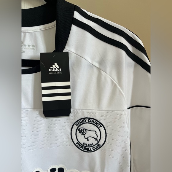 NWT Adidas Derby County 2010/2011 Football/Soccer Jersey - Size XL - Picture 5 of 11